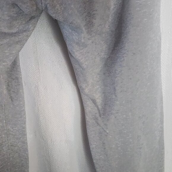 Calvin Klein Jeans Grey White Logo Cotton Poly Pull On Drawstring Joggers Size M - Picture 13 of 16